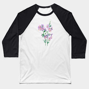 April 11th birthday flower Baseball T-Shirt